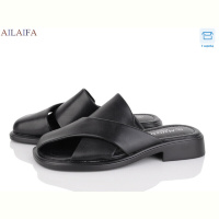 Шлепки Ailaifa FLY06-3 black