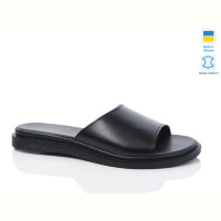 Шлепки Sali 500 чорний к.