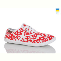 Слипоны DeMur S 615 червоний