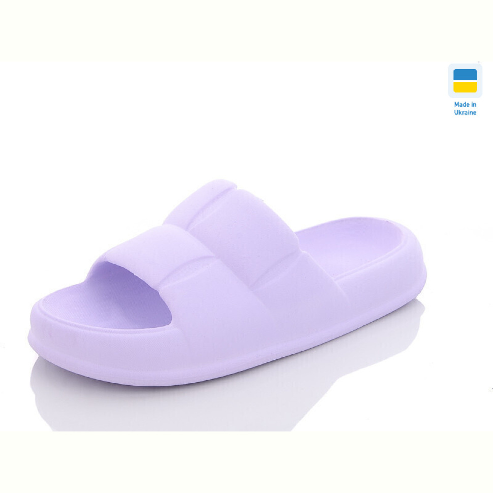 Шлепки Крок 137 бузковий
