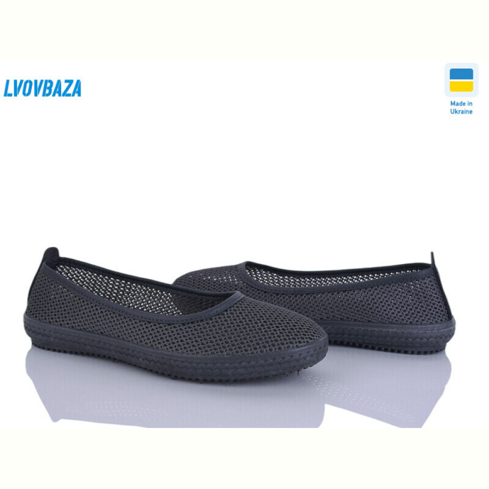 Балетки Lvovbaza Paolla Б8 сірий