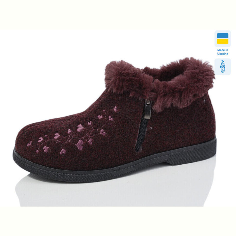 Ботинки Крок 2202 бордо Ботинки Крок 2202 бордо