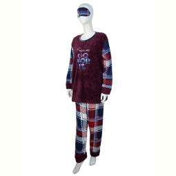 Пижама Nicoletta 8231 bordo