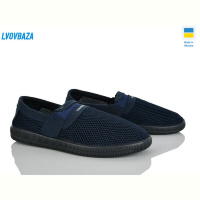 Слипоны Lvovbaza B&R 040 синій