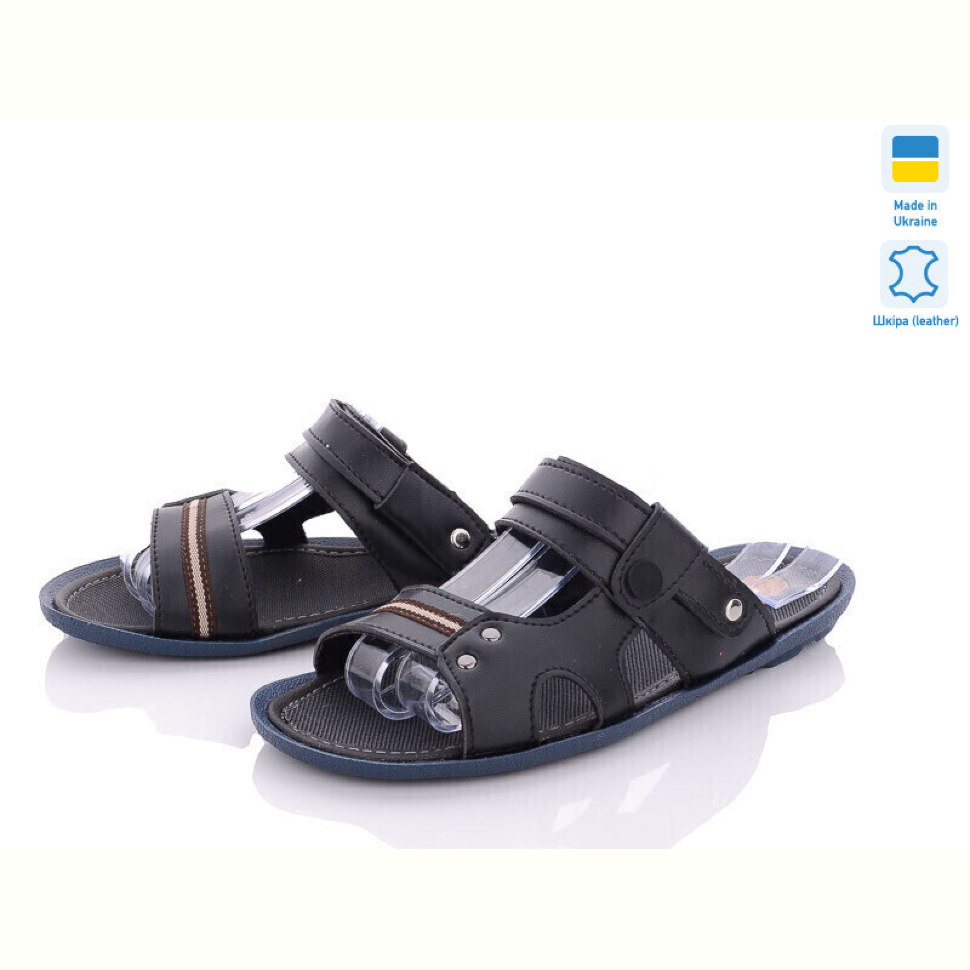 Шлепки STAR 001 black