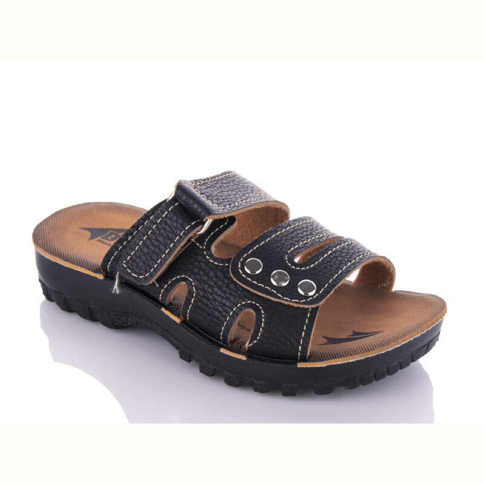 Шлепки DeMur K26-711 black (24-30)