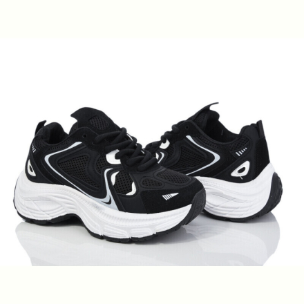 Кроссовки Violeta 172-45-5 black-white