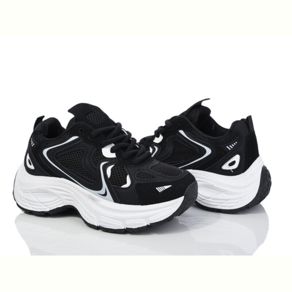 Кроссовки Violeta 172-45-5 black-white