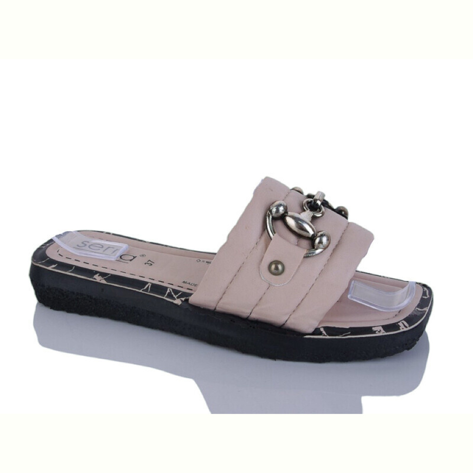 Шлепки DeMur 63001-5 beige