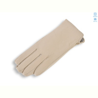 Перчатки Королева G3-01Ж шкіра вовна beige