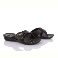 Шлепки Makers Shoes 2402 коричневий