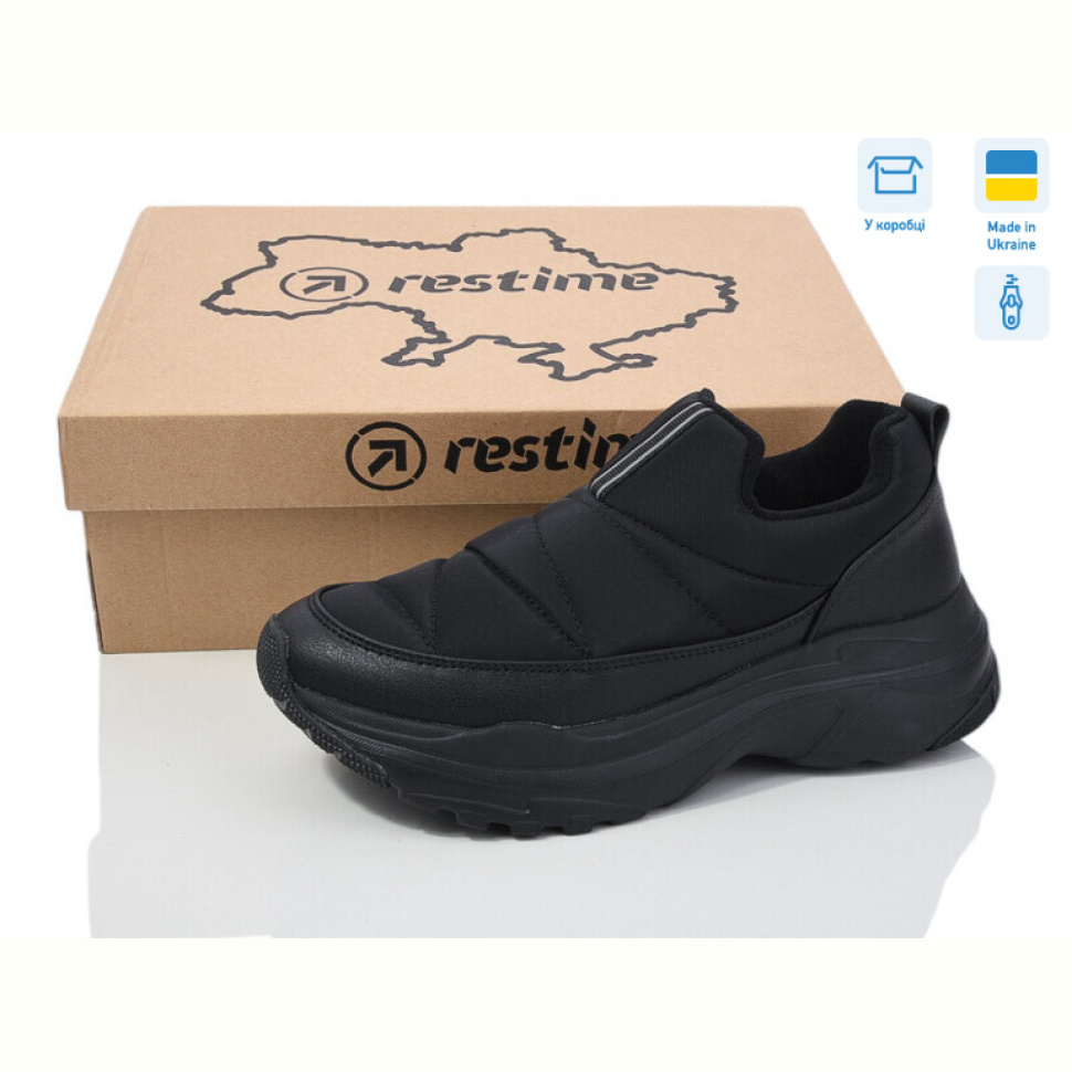 Кроссовки Restime JWZ24376 black