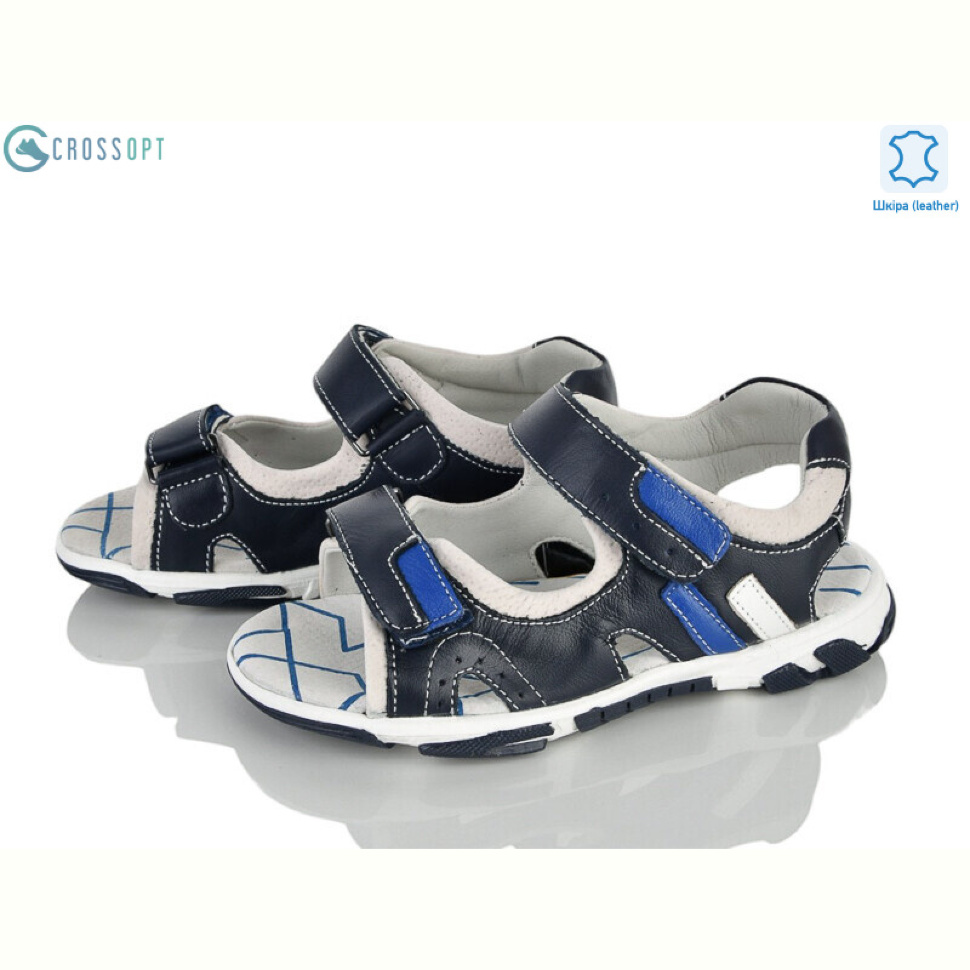 Сандалии CROSSOPT Z625 blue-l.blue
