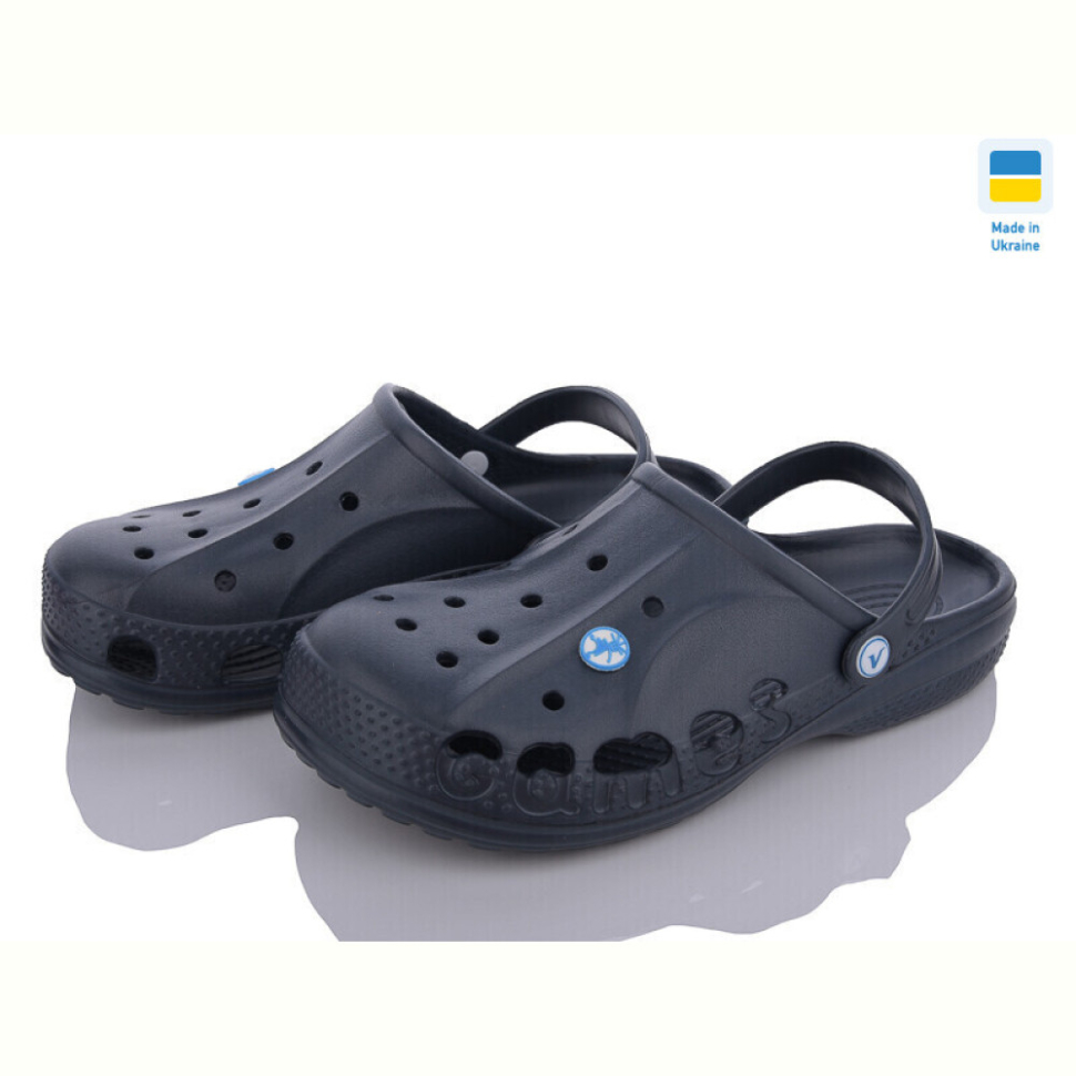 Кроксы LiBang Крокси Віталія т.синій (34-38)