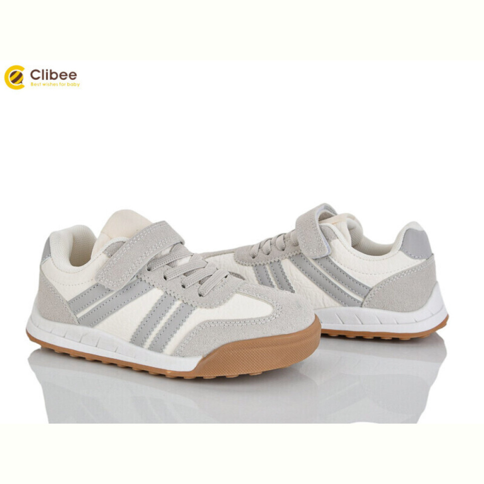 Кроссовки Clibee LC1181-3 grey-beige