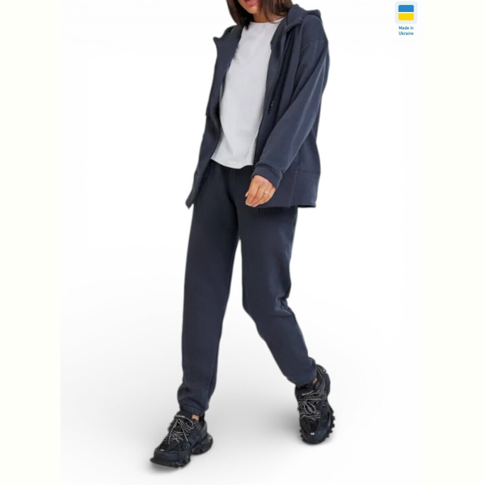 Спортивный костюм Sport style 111-1023 графіт