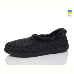 Тапки Inblue 039-1 сукно black