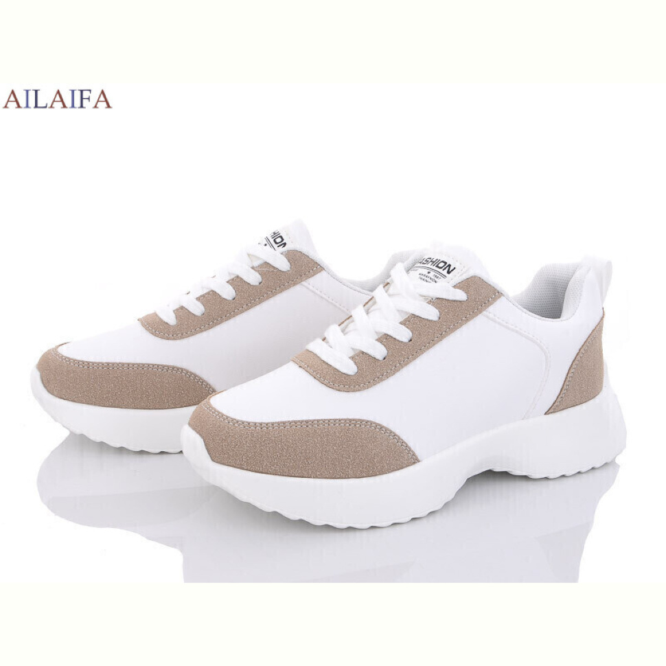 Кроссовки Ailaifa 2362 apricot піна