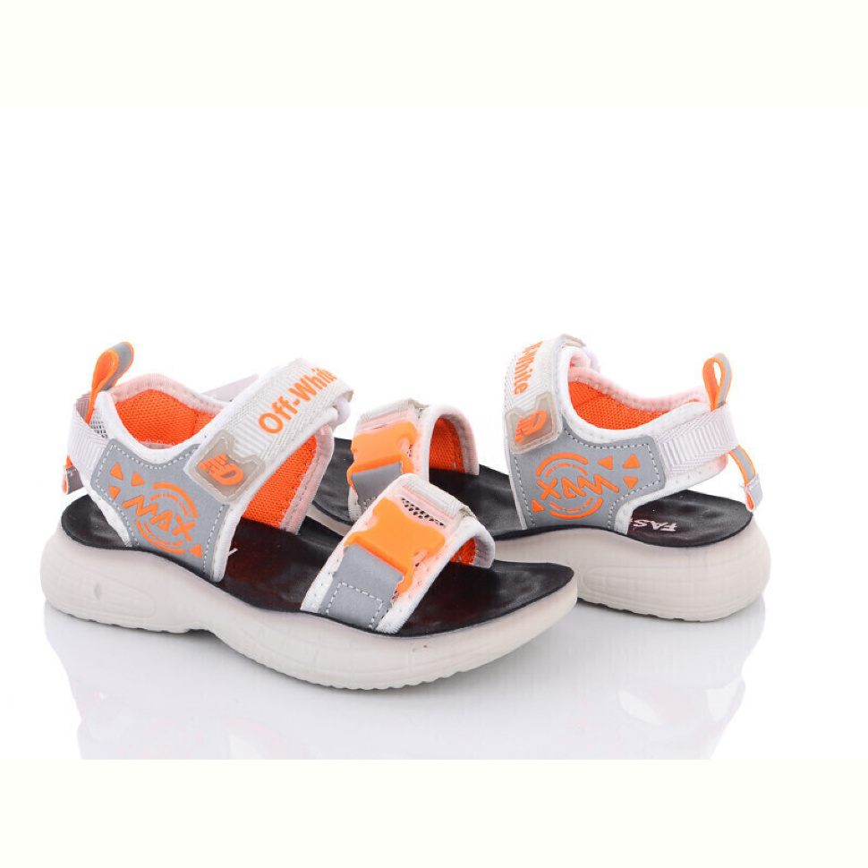 Сандалии Violeta DL47(B10) grey-orange