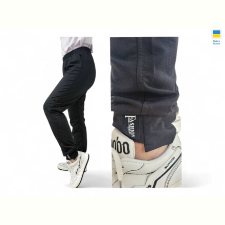 Спортивные брюки Sport style 80030 чорний