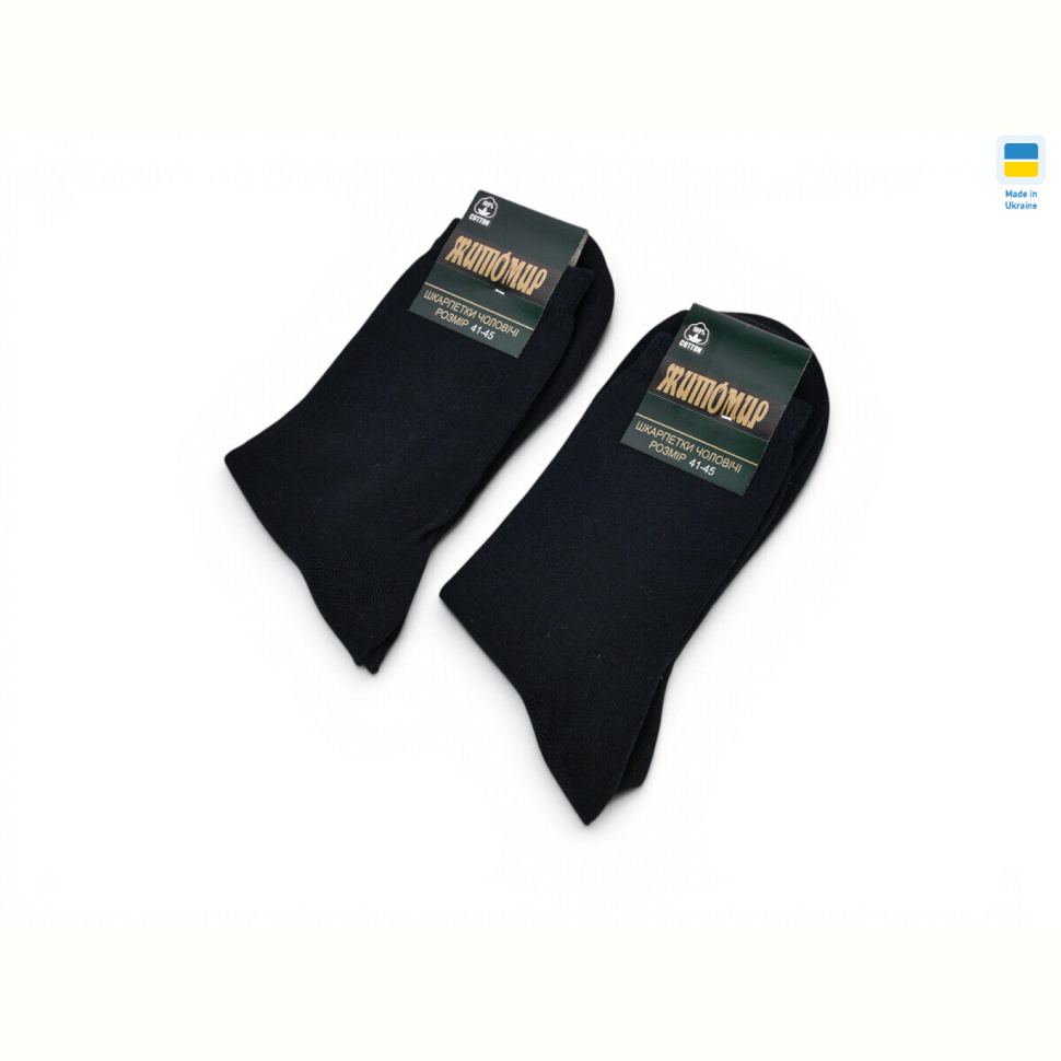 Носки ГС Шкарпетки 001 black