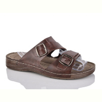 Шлепки DeMur 2004-2 коричневий