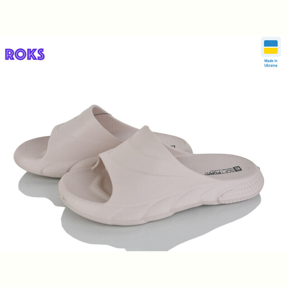 Шлепки Roks 132 бежевий Шлепки Roks 132 бежевий