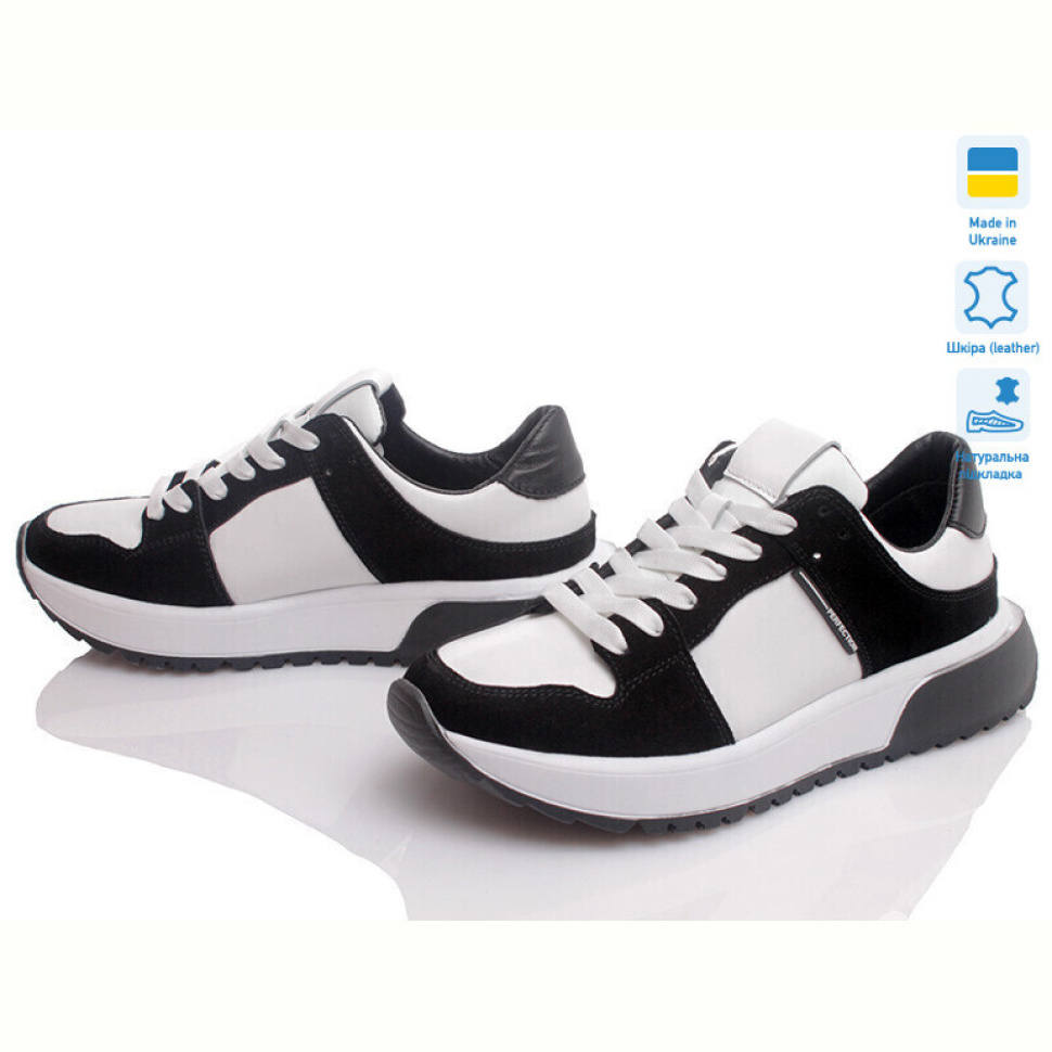 Кроссовки Prime-Opt Paradize V-CR-1512 біло-чорний-d