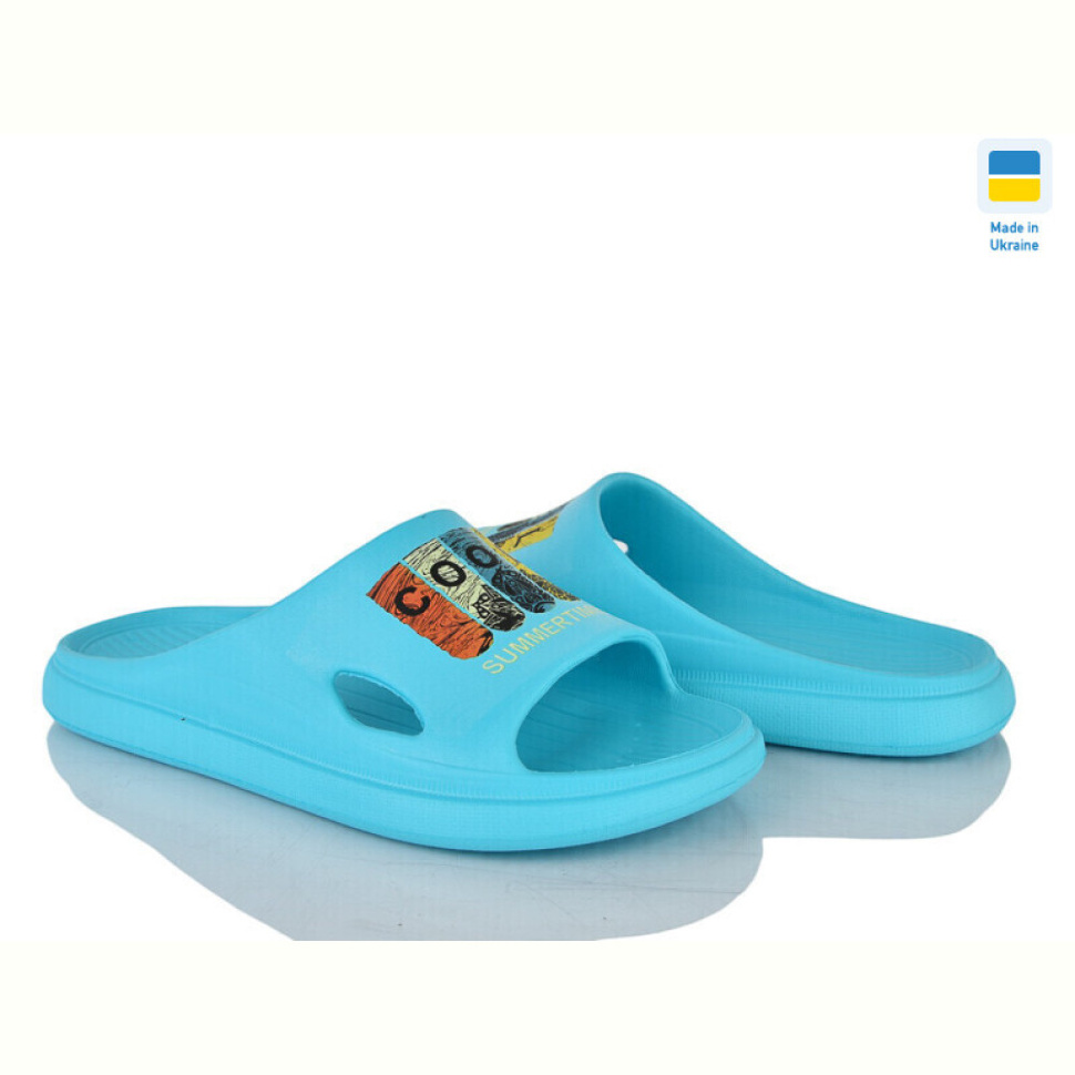 Шлепки Vladimir C80 бірюза