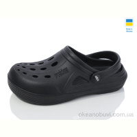 Кроксы SANLIN 2 Крокс Ж чорний