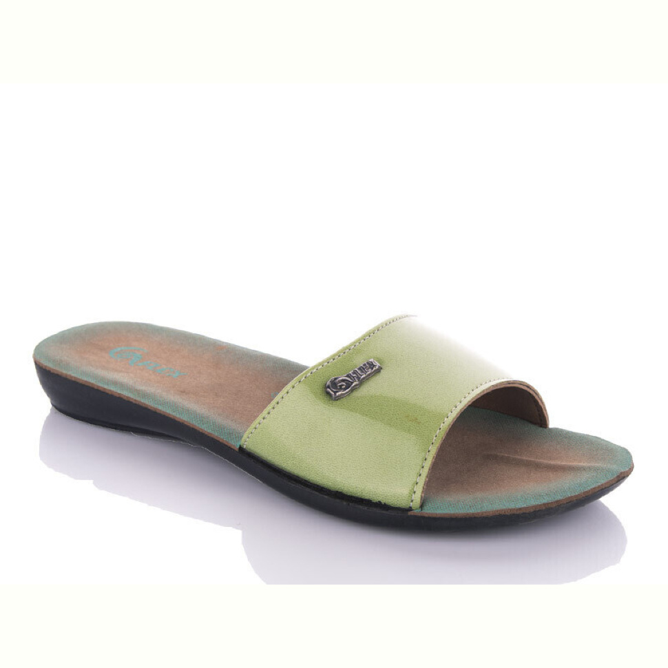 Шлепки DeMur W26-7145 green