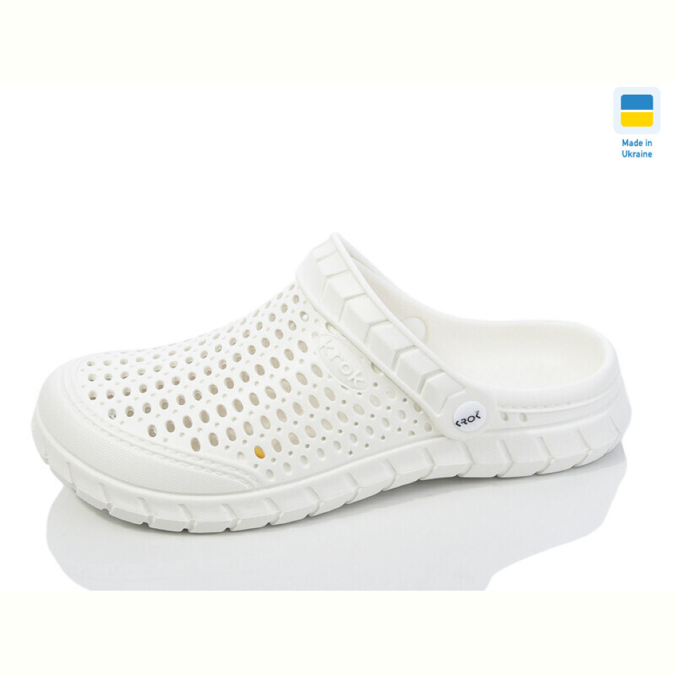 Кроксы Lot Shoes N62 білий Кроксы Lot Shoes N62 білий