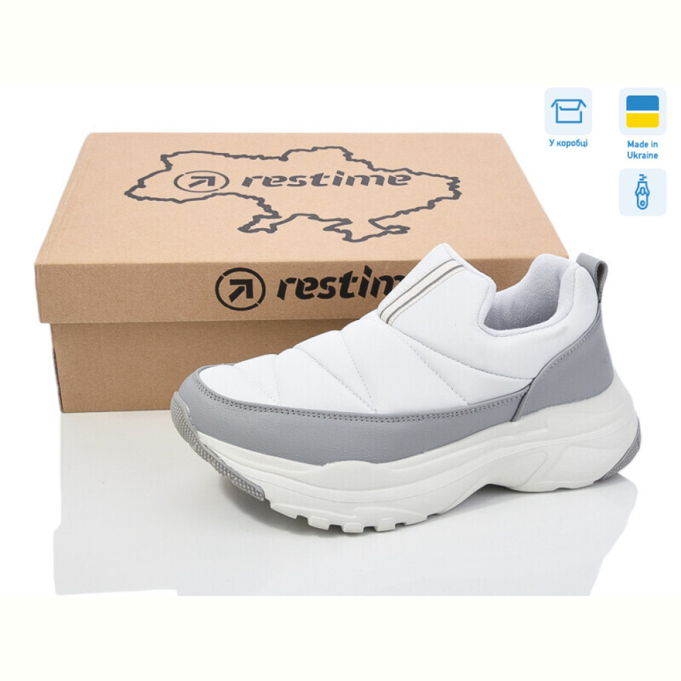 Кроссовки Restime JWZ24376 grey