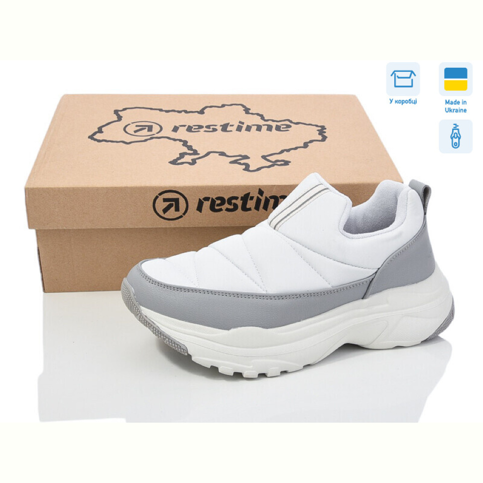 Кроссовки Restime JWZ24376 grey