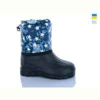 Сапоги из пены DeMur СПП Зірки сірий