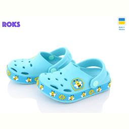 Кроксы Roks Dago 330-1 бірюза бджілка
