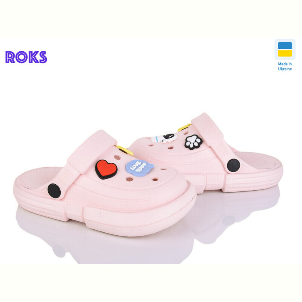 Кроксы Roks 313 пудра