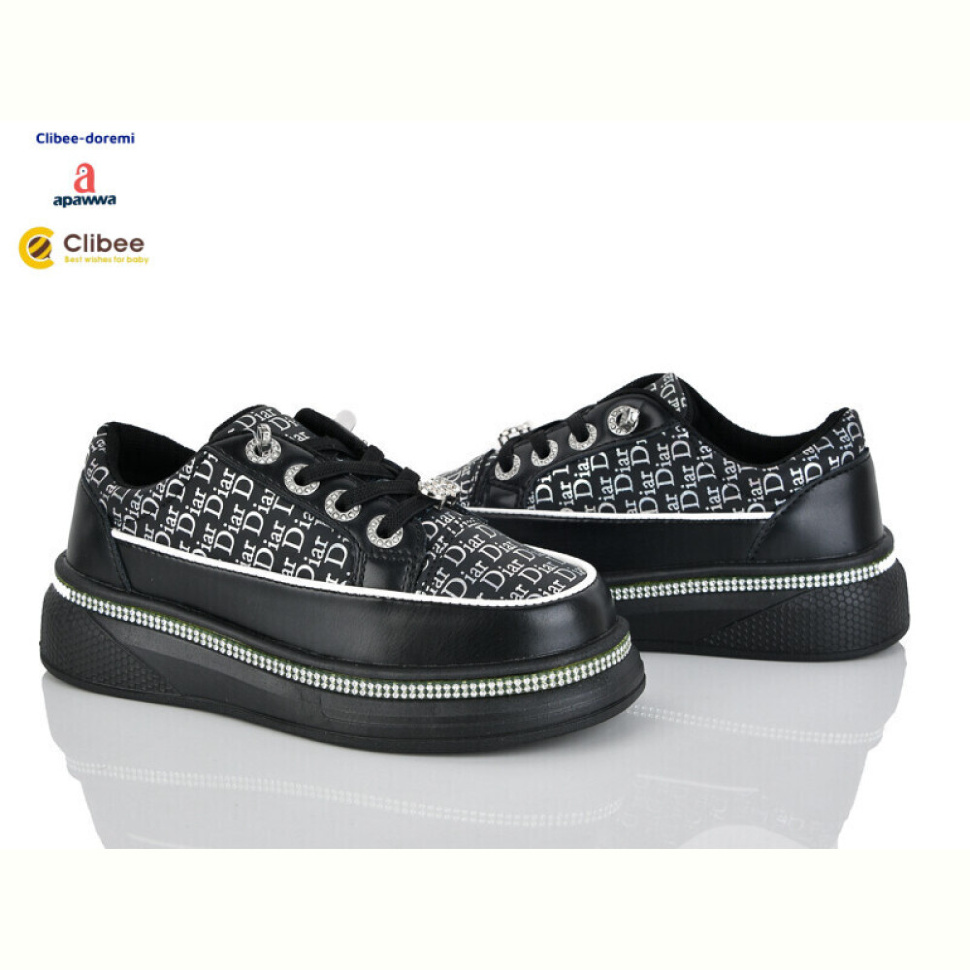 Кроссовки Clibee-Doremi A2220-1 black