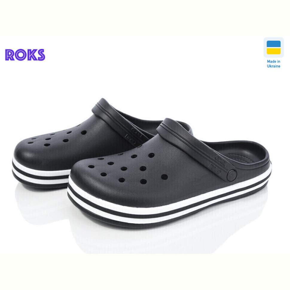 Кроксы Roks Dago 520 чорний