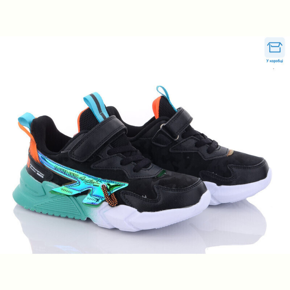 Кроссовки Цветик A8219-2 black