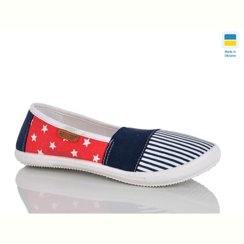 Слипоны DeMur 6501 червоний