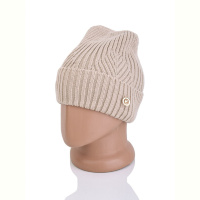 Шапка Королева 9-28 beige