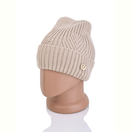 Шапка Королева 9-28 beige