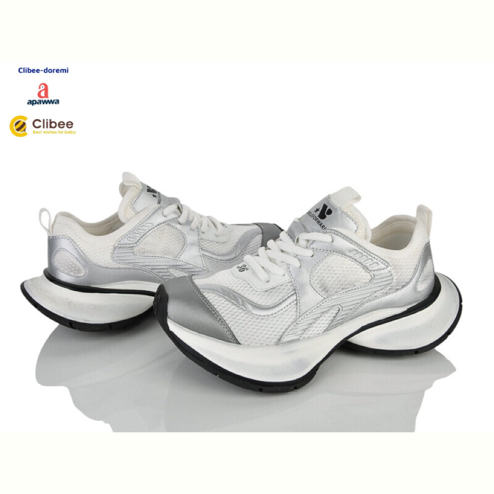 Кроссовки Clibee-Doremi AA86061 white-grey
