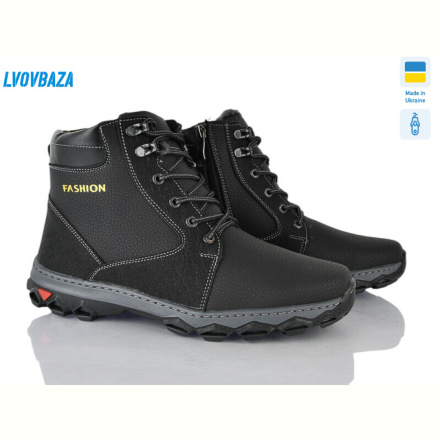 Ботинки Lvovbaza Yulius 78 чорний