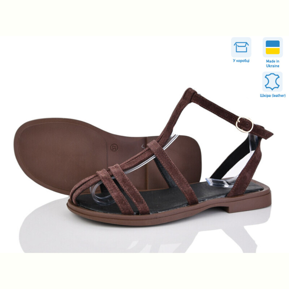 Босоножки G-Aira 003-1 коричневий з. Под заказ
