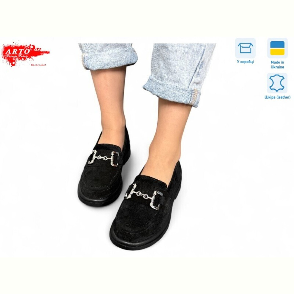 Туфли ARTO 360 чорний з.