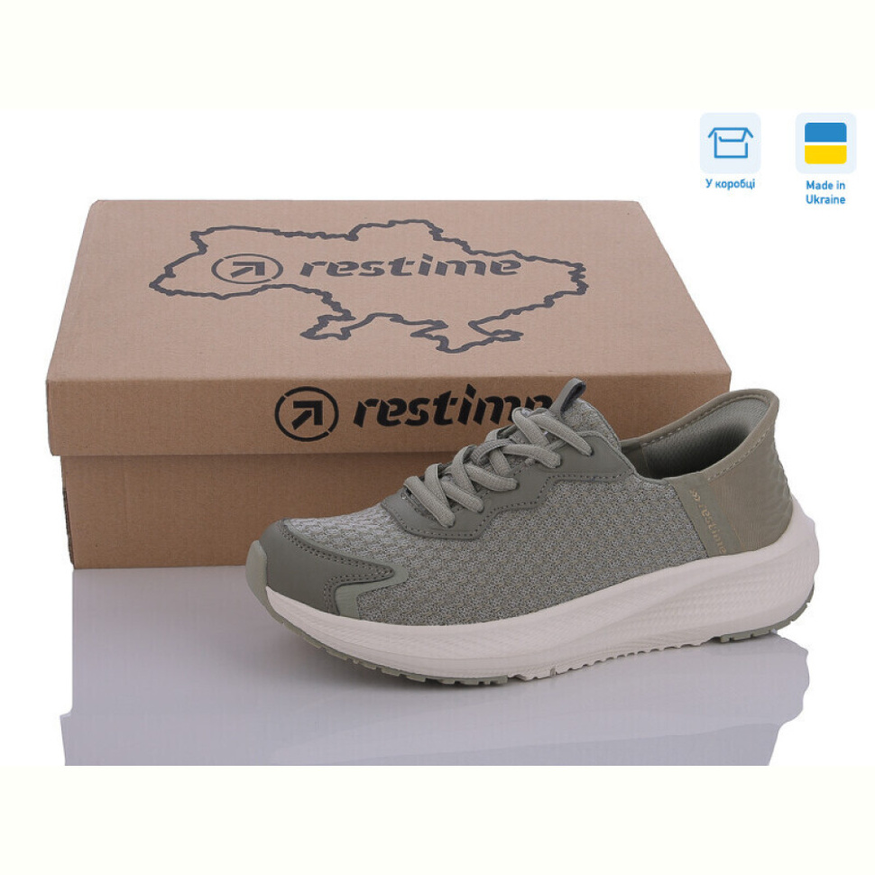 Кроссовки Restime HWL24120 olive