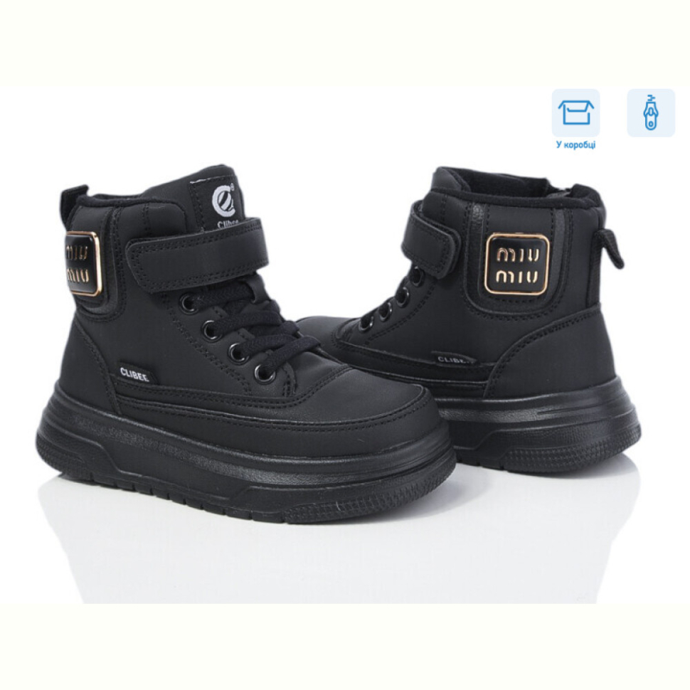 Ботинки Цветик KB522 black