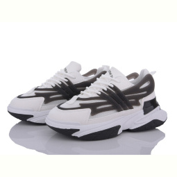 Кроссовки Violeta 149-37 white-black